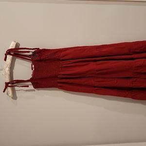 COPY - Red midi sundress